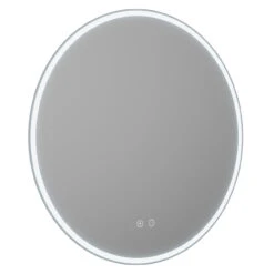 Annona 800mm Round Illuminted LED Mirror With Demister -Luxury Bathroom Shop annona 800mm round illuminted led mirror with demister left 21857.1652444738