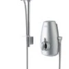 Aqualisa Aquastream Thermo Mixer Shower With Adjustable Head - Satin Chrome - 813.40.01 -Luxury Bathroom Shop aqualisa aquastream thermo mixer shower with adjustable head satin chrome 813 40 01