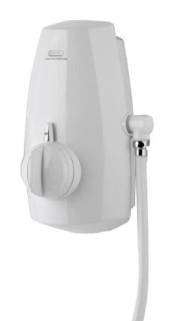Aqualisa Aquastream Thermo Mixer Shower With Adjustable Head - White - 813.40.20 -Luxury Bathroom Shop aqualisa aquastream thermo mixer shower with adjustable head white 813 40 20