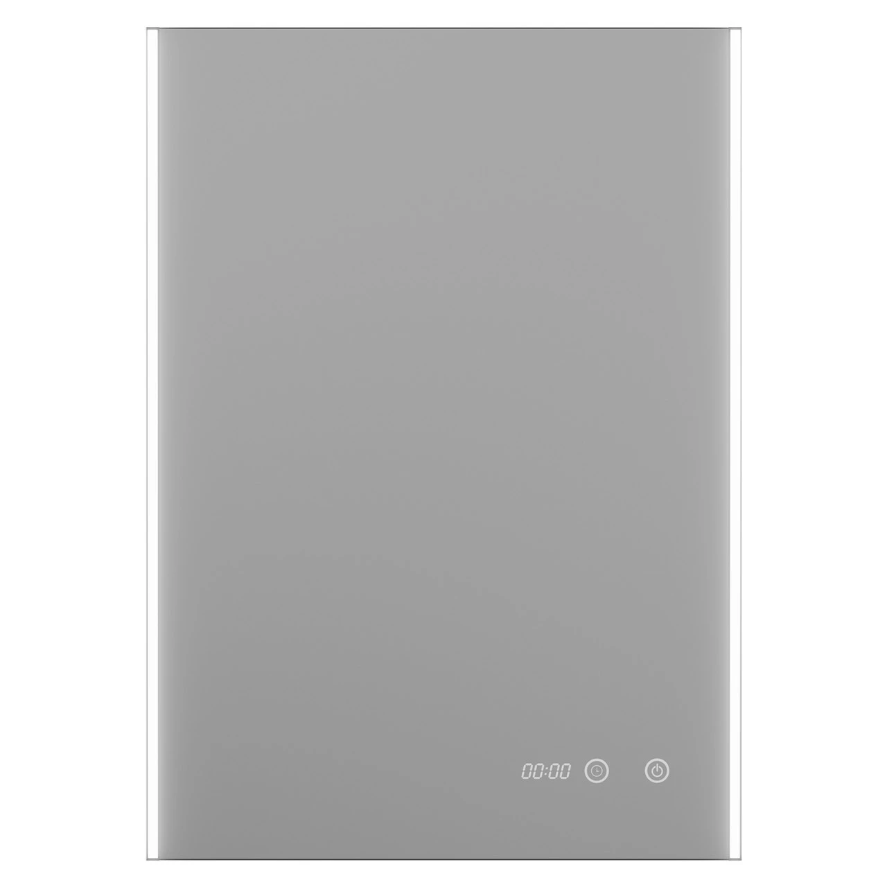 Athena 400mm X 700mm Illuminated LED Mirror With Clock 4 Athena 400mm X 700mm Illuminated LED Mirror With Clock - Image 2