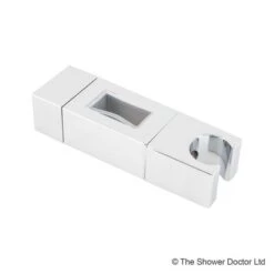 Bristan Shower Rectangular Slider Bracket Chrome- M50150-018