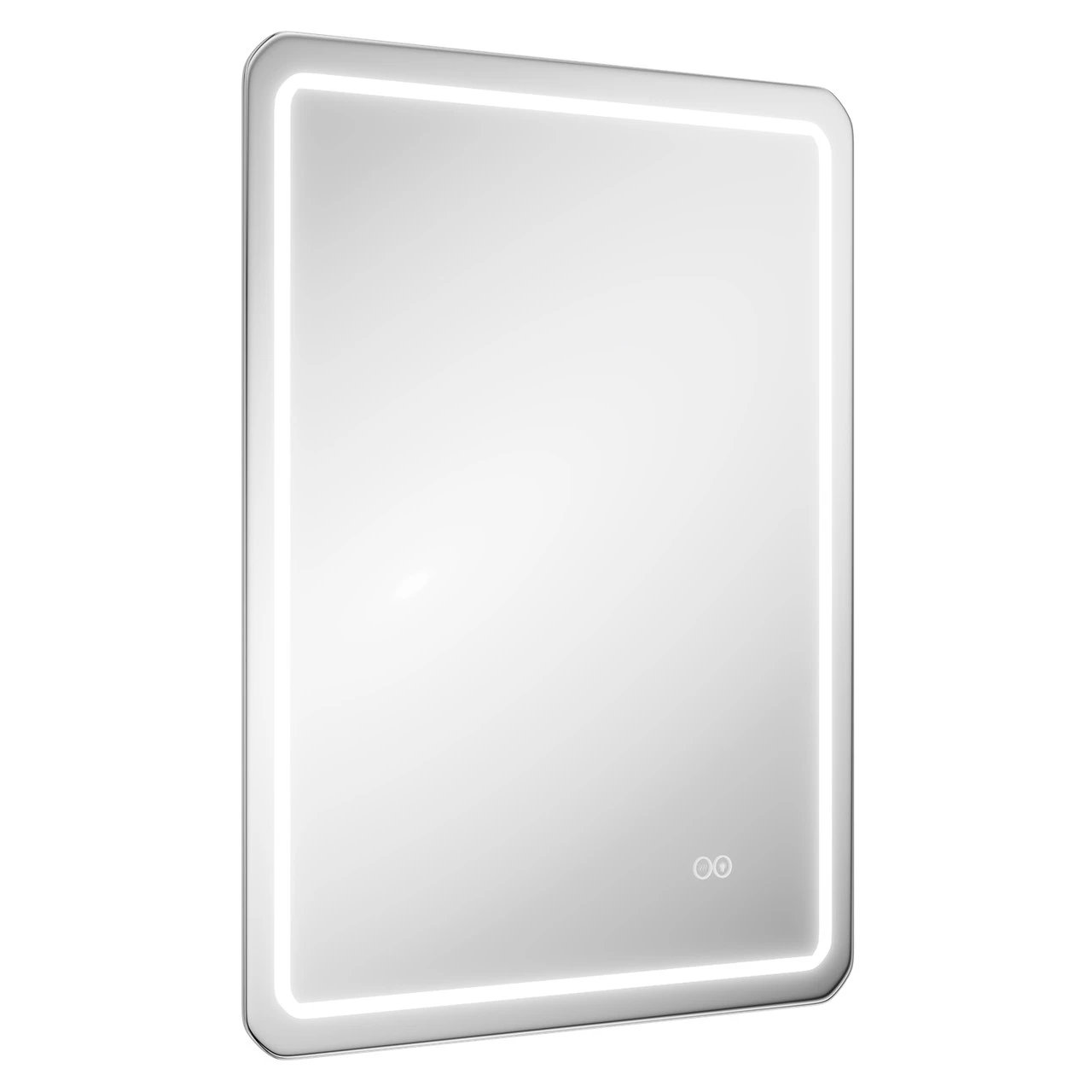 Carna 600mm X 800mm Illuminated LED Mirror With Demister - Image 3