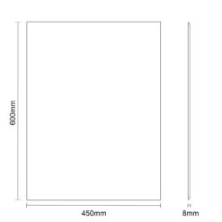 Fairmont 450mm X 600mm Beveled Edge Mirror 9 Fairmont 450mm X 600mm Beveled Edge Mirror -Luxury Bathroom Shop fairmont 450mm x 600mm beveled edge mirror line side 95548.1652444517