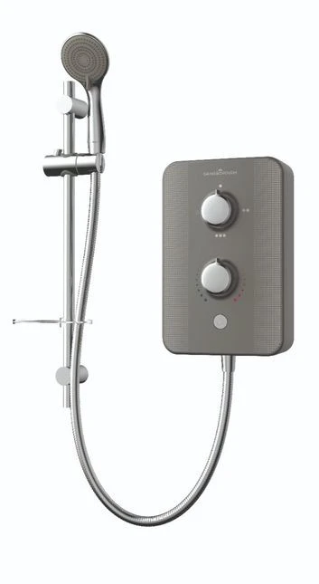 Gainsborough Slim Duo Electric Shower (Titamium Grey) 8.5kw - GSDTG85 3 Gainsborough Slim Duo Electric Shower (Titamium Grey) 8.5kw - GSDTG85