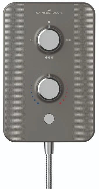 Gainsborough Slim Duo Electric Shower (Titamium Grey) 8.5kw - GSDTG85 4 Gainsborough Slim Duo Electric Shower (Titamium Grey) 8.5kw - GSDTG85 - Image 2