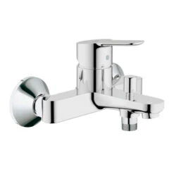Grohe BauEdge Single Lever 1/2"" Bath Shower Mixer (Chrome) - 23334000