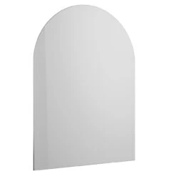 Hampton 450mm X 600mm Arched Mirror -Luxury Bathroom Shop hampton 450mm x 600mm arched mirror left 45745.1652444518