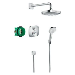 Hansgrohe Croma Select E With Ecostat 2 Way Thermostatic Mixer - 27294000