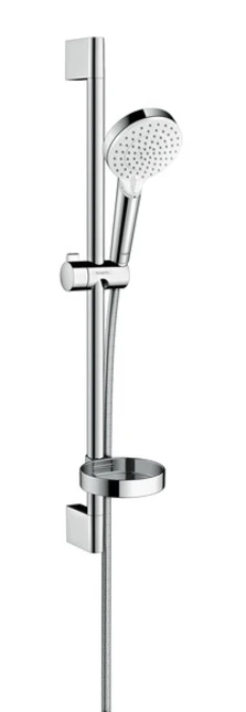 Hansgrohe Crometta 2Jet Unica Set 0.65M With Casetta Soap Dish Shower Kit - 26553400