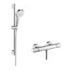 Hansgrohe Ecostat Comfort Combi Set 0.65M With Croma Select S Vario Hand Shower - 27013400