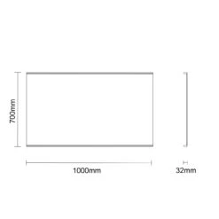 Hermes 1000mm X 700mm Illuminated LED Mirror 9 Hermes 1000mm X 700mm Illuminated LED Mirror -Luxury Bathroom Shop hermes 1000mm x 700mm illuminated led mirror line drawing 33036.1652443958