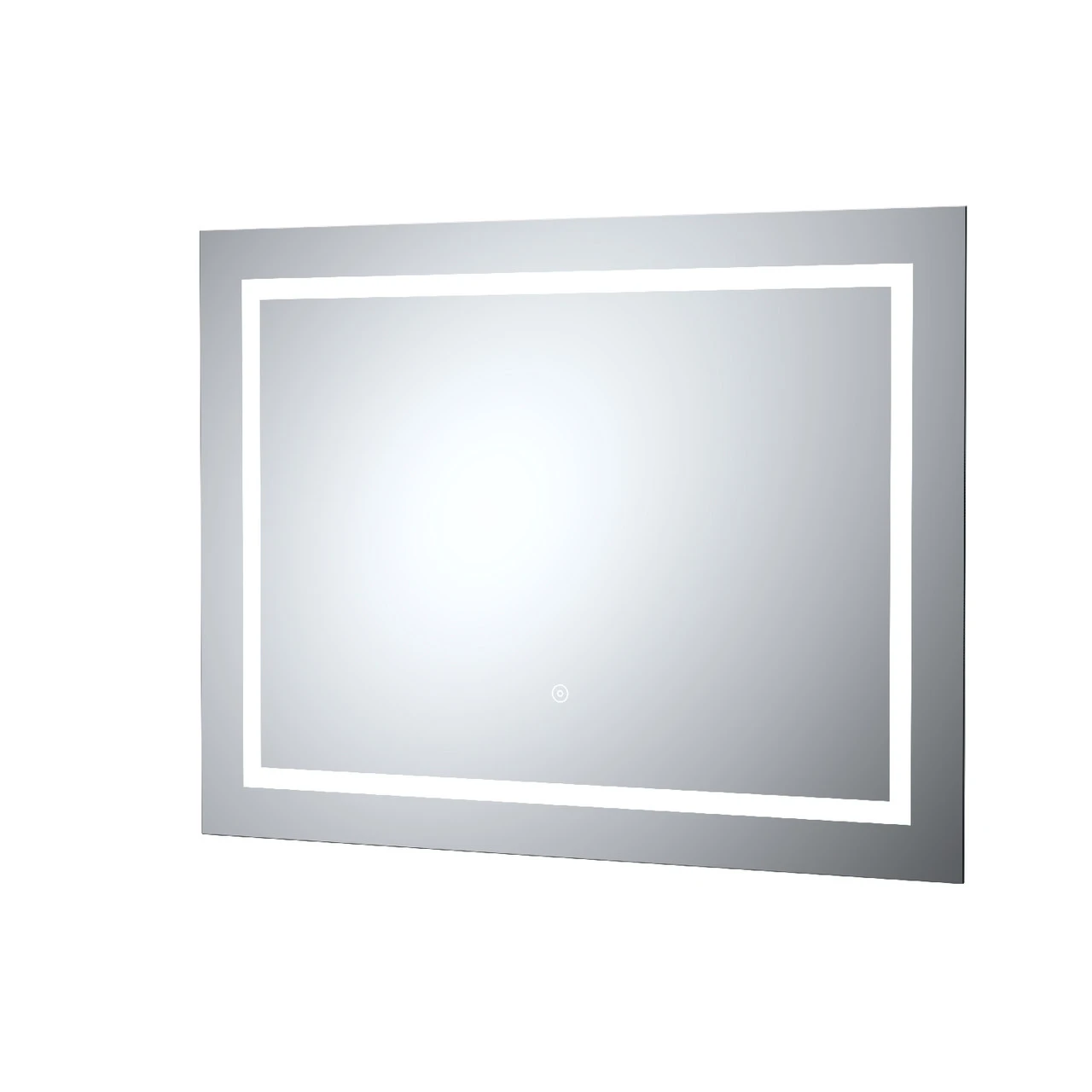 Hudson Reed Silver 600mm X 800mm Touch Sensor LED Mirror With Demister - LQ506