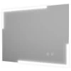 Hypnos 500mm X 700mm Illuminated LED Mirror With Demister -Luxury Bathroom Shop hypnos 500mm x 700mm illuminated led mirror with demister right 14153.1652444449