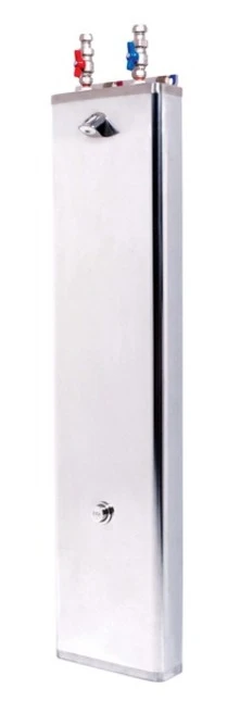 Inta Shower Panel Stainless Steel With Time Flow Control & Tmv3 Mixing Valve - Sp9200cp