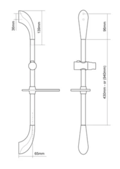 Triton Joshua And Lily Kit White Chrome -Luxury Bathroom Shop joshua and lily kit white chrome 1