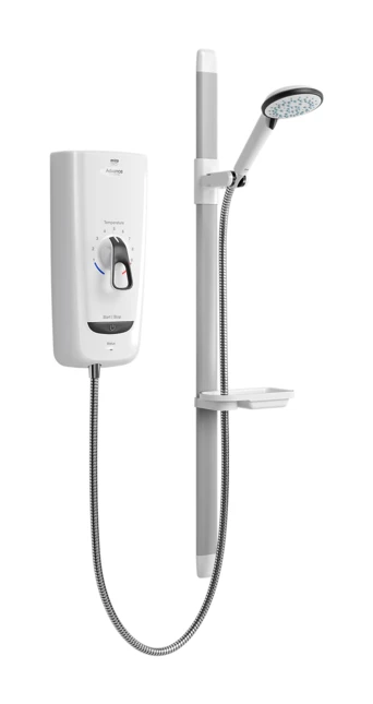 Mira Advance Electric Shower 9.8Kw Flex - 1.1785.004 3 Mira Advance Electric Shower 9.8Kw Flex - 1.1785.004