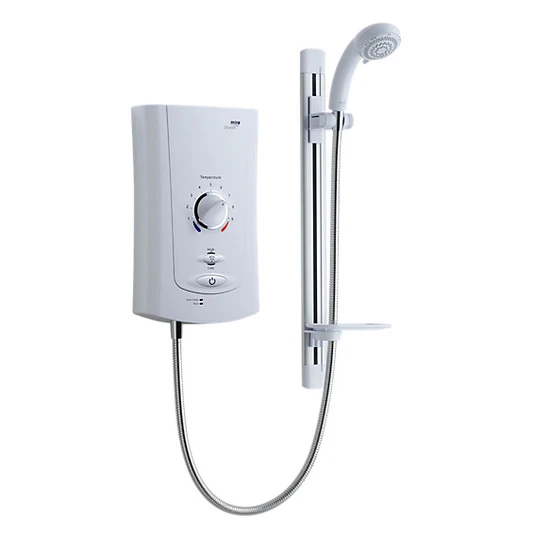 Mira Advance Low Pressure 9.0Kw Electric Shower (White/Chrome) - 1.1759.001 3 Mira Advance Low Pressure 9.0Kw Electric Shower (White/Chrome) - 1.1759.001