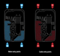 Mira Jump Multi-Fit Electric Shower 10.8Kw - 1.1788.012 -Luxury Bathroom Shop mira jump multi fit electric shower 10 8kw 1 1788 012