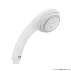 Mira Response White Adjustable Handset - 411.92
