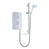 Mira Sport 9.0Kw Electric Shower White/Chrome - 1.1746.002 -Luxury Bathroom Shop mira sport 9 0kw electric shower white chrome 1 1746 002