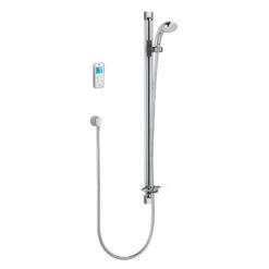 Mira Vision Flex Rear Fed High Pressure/Combi Digital Mixer With Fittings (Chrome) - 3.1797.111