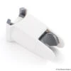 NewTeam Spirit Rail Bracket Slider (White) - SP-280-0590-WT -Luxury Bathroom Shop newteam spirit rail bracket slider white sp 280 0590 wt