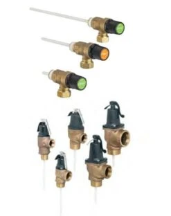 Reliance P & T Relief Valve (4.5 Bar) - 1/2"" MBSP X 15mm PTEM 550 856