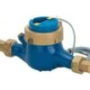 Reliance Water Meter - 210 Series - Multi Jet - Dry Dial - Pulse Output - Cold Water - Horizontal Installation MTK-I - 1"" MBSP Union WATM 210 056