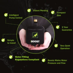 Salamander 1.6 Bar Mains Booster Pump - Home Boost -Luxury Bathroom Shop salamander 1 6 bar mains booster pump home boost