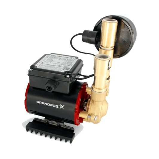 Grundfos Amazon 2.0 Bar Universal Single Impeller Brass Heavy Duty Regenerative Shower Pump - 96787504 3 Grundfos Amazon 2.0 Bar Universal Single Impeller Brass Heavy Duty Regenerative Shower Pump - 96787504