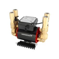 Grundfos Amazon 3.0 Bar Positive Twin Impeller Brass Heavy Duty Regenerative Shower Pump - 96787466