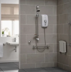 Triton Omnicare Ultra+ 9.8kW With Grab - CINCULTP09WGRB -Luxury Bathroom Shop the shower doctor triton triton omnicare ultra 9.8kw with grab cincultp09wgrb 1689431324Triton Omnicare Ultra 9.8kW With Grab CINCULTP09WGRB Image 2