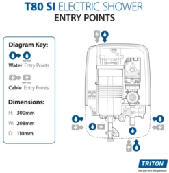 Triton T80si Electric Shower 8.5kW 9 Triton T80si Electric Shower 8.5kW -Luxury Bathroom Shop the shower doctor triton triton t80si electric shower 8.5kw 1694682743t80si