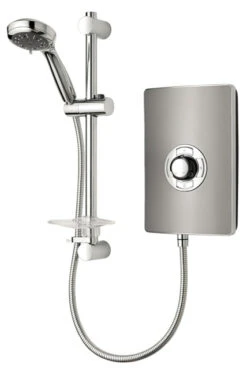 Triton Aspirante Electric Shower 8.5Kw Gun Metal - Asp08gunmtl