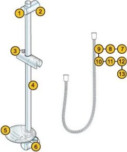 Triton Brackets + Trim (Pair) Adam Billy Chrome 25Mm - 83308390