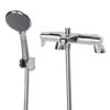 Triton Eden Bath Shower Mixer With Hose, Showerhead And Wall Holder - Unedthbsm -Luxury Bathroom Shop triton eden bath shower mixer with hose showerhead and wall holder unedthbsm