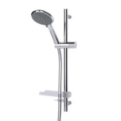 Triton Host Digital Mixer Shower All-In-One Wall Pack With Riser Rail - Circular - Hosdmwrrcirs -Luxury Bathroom Shop triton host digital mixer shower all in one wall pack with riser rail circular hosdmwrrcirs 3