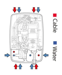 Luxury Bathroom Shop -Luxury Bathroom Shop triton t80z fast fit electric shower 9 5kw sp8009zff 1