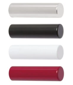 Vado 5 Hole Bath Shower Mixer Deck Mounted With White Handles - NUA-135-3/4-C/WHT -Luxury Bathroom Shop vado 5 hole bath shower mixer deck mounted with white handles nua 135 3 4 c wht 1