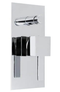 Vado Concealed Shower Valve With Diverter Single Lever Wall Mounted- TE-147-C/P
