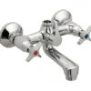 Vado Exposed Bath Shower Mixer Wall MountedWith 3/4"" Threaded Outlet Without Rigid Riser - Cross Handle- AST-221/CD-C/P 1 Vado Exposed Bath Shower Mixer Wall MountedWith 3/4"" Threaded Outlet Without Rigid Riser - Cross Handle- AST-221/CD-C/P -Luxury Bathroom Shop vado exposed bath shower mixer wall mounted with 3 4 threaded outlet without rigid riser cross handle ast 221 cd c p