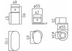 Vado Life 3 Hole Bath Shower Mixer Single Lever Deck Mounted Without Spout For Use With Bath Filler Waste (Chrome) - Lif-132/Ns-C/P -Luxury Bathroom Shop vado life 3 hole bath shower mixer single lever deck mounted without spout for use with bath filler waste chrome lif 132 ns c p 1