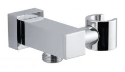 Vado Mix Integrated Outlet And Shower Bracket Wall Mounted (Chrome) - Mix-Weo-C/P