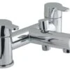 Vado Sense 2 Hole Bath Shower Mixer Deck Mounted Without Shower Kit : Chrome - Sen-130-C/P 2 Vado Sense 2 Hole Bath Shower Mixer Deck Mounted Without Shower Kit : Chrome - Sen-130-C/P -Luxury Bathroom Shop vado sense 2 hole bath shower mixer deck mounted without shower kit chrome sen 130 c p 1
